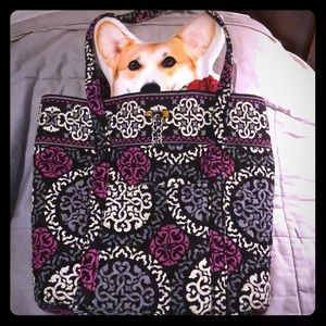 Vera Bradley Canterberry Magenta Vera Tote
